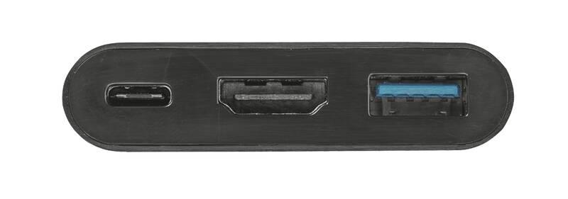Redukce Trust USB-C HDMI, USB 3.1, USB-C PD černá