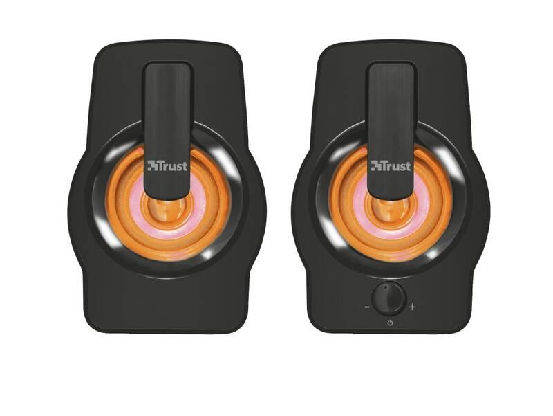 Reproduktory Trust Gemi RGB 2.0 černé