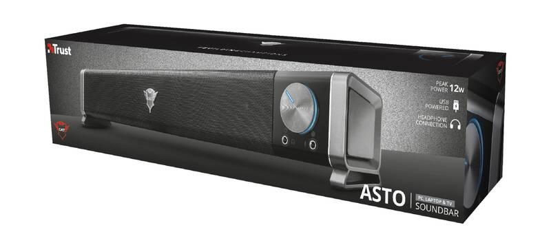 Reproduktory Trust GXT 618 Asto Sound Bar černé