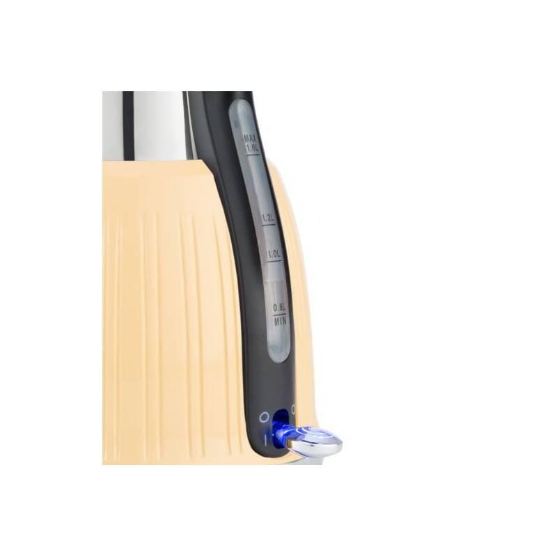 Rychlovarná konvice Klarstein Cancan krémová