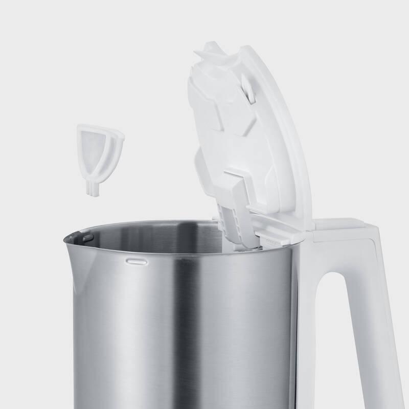 Rychlovarná konvice Severin WK 3419 bílá nerez