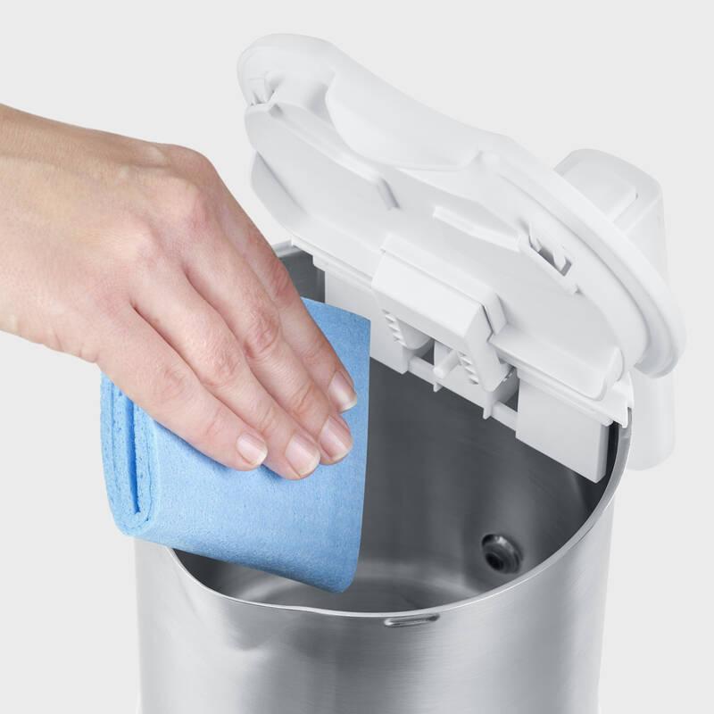 Rychlovarná konvice Severin WK 3419 bílá nerez