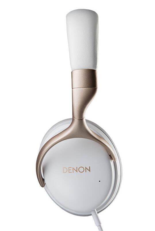 Sluchátka Denon AH-GC25NC bílá