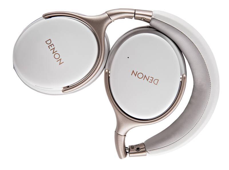 Sluchátka Denon AH-GC25NC bílá