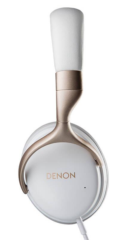 Sluchátka Denon AH-GC25W bílá