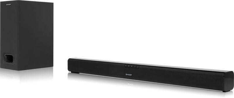 Soundbar Sharp HT-SBW110 černý stříbrný