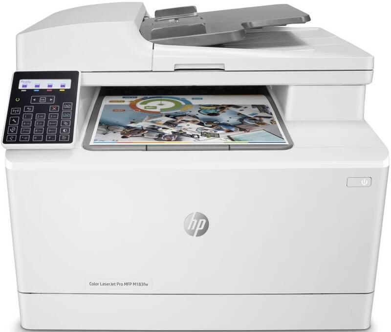 Tiskárna multifunkční HP Color LaserJet Pro MFP M183fw bílý