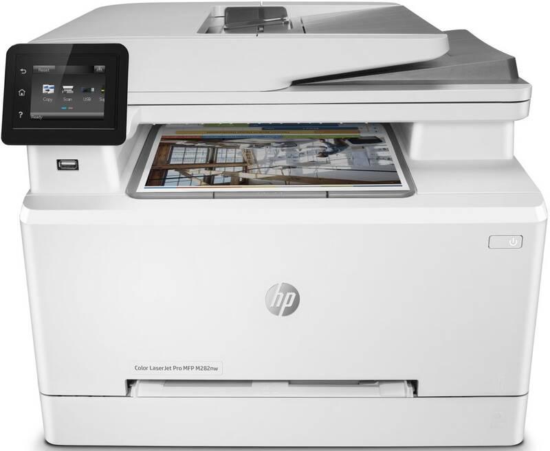 Tiskárna multifunkční HP Color LaserJet Pro MFP M282nw bílý