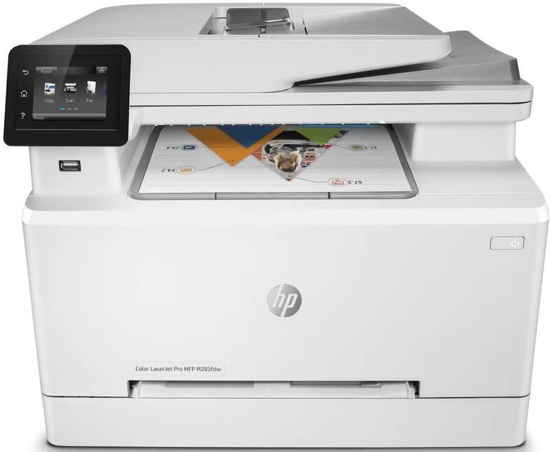 Tiskárna multifunkční HP Color LaserJet Pro MFP M283fdw bílý