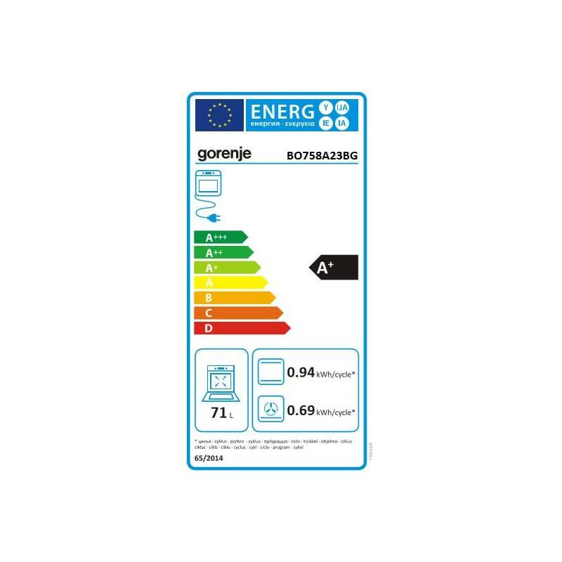 Trouba Gorenje Advanced BO758A23BG černá