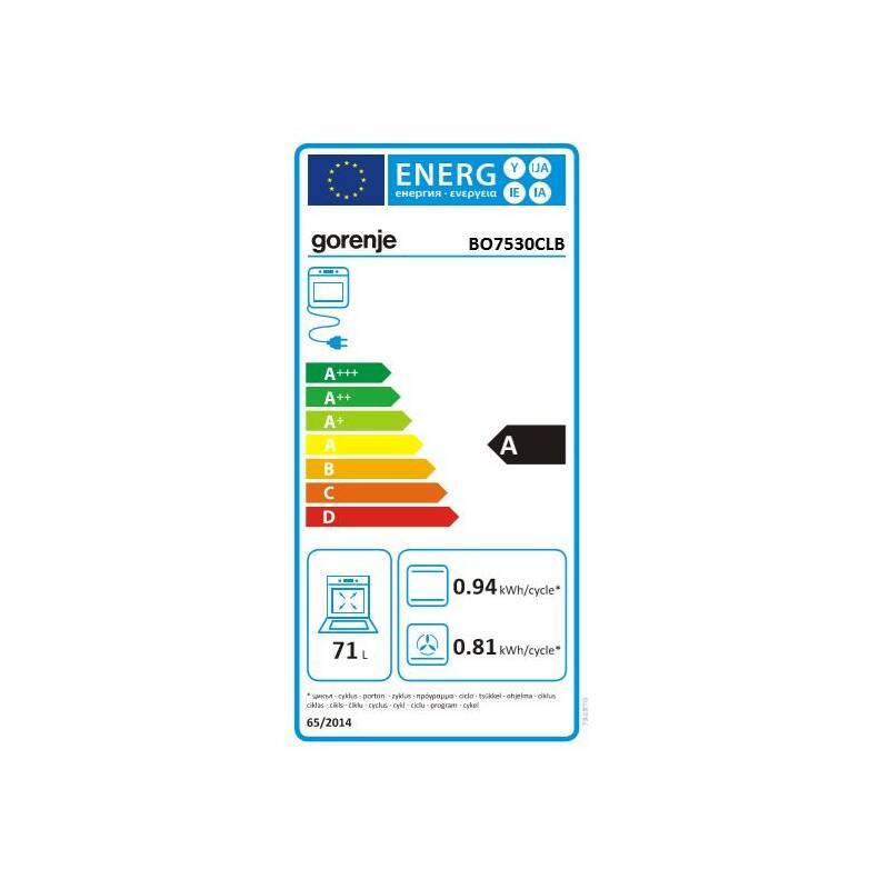 Trouba Gorenje Classico BO7530CLB černá