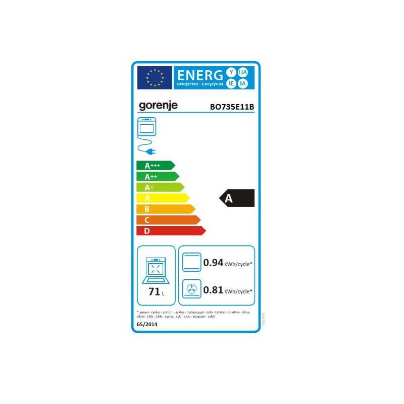 Trouba Gorenje Essential BO735E11B nerez