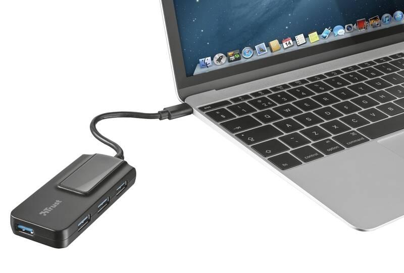 USB Hub Trust Oila USB-C 4x USB 3.1