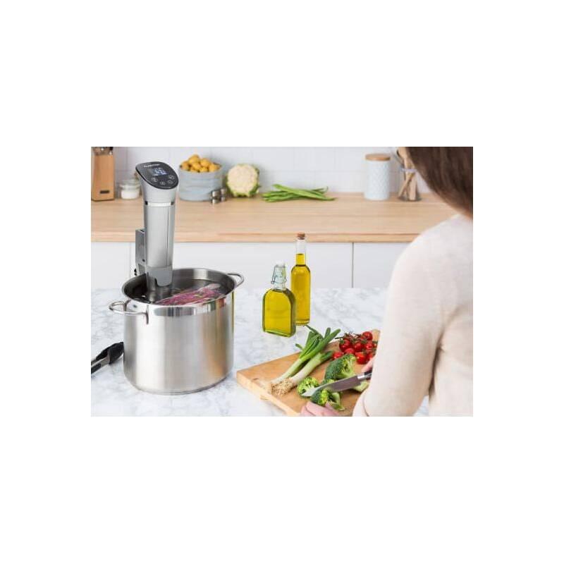 Vařič Sous-vide Klarstein QuickStick Flex stříbrný