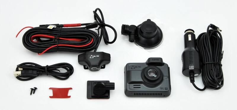 Autokamera CEL-TEC K4 Dual GPS šedá