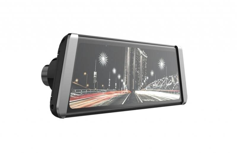 Autokamera CEL-TEC M10s Dual GPS Premium černá stříbrná