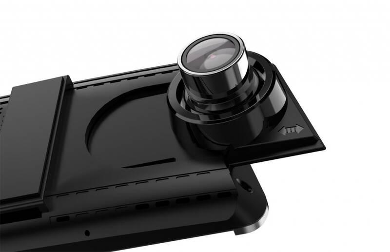 Autokamera CEL-TEC M10s Dual GPS Premium černá stříbrná