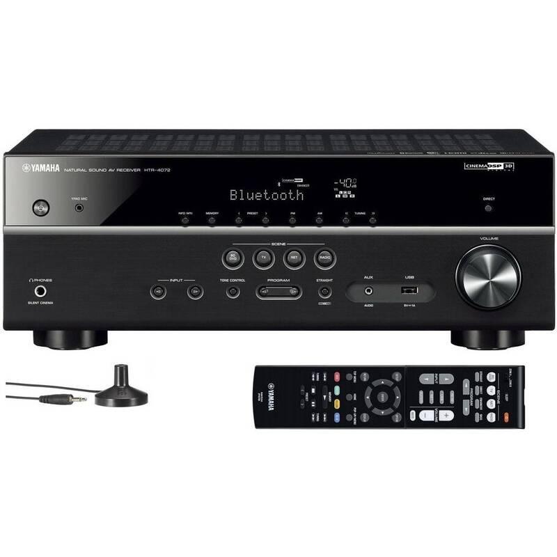 AV Receiver Yamaha HTR-4072 černý, AV, Receiver, Yamaha, HTR-4072, černý