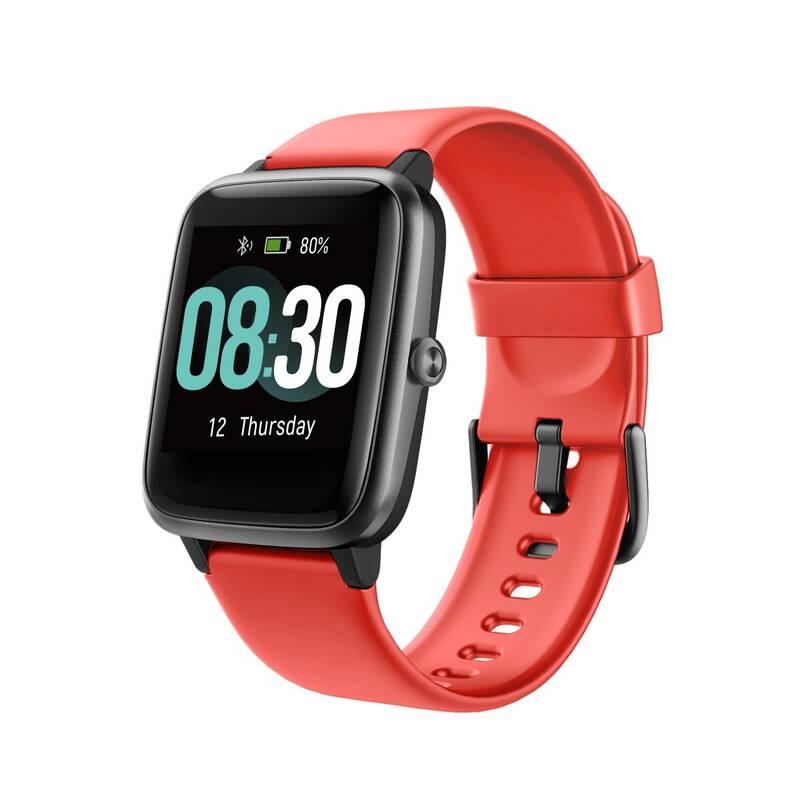 Chytré hodinky UMIDIGI Uwatch3 červené