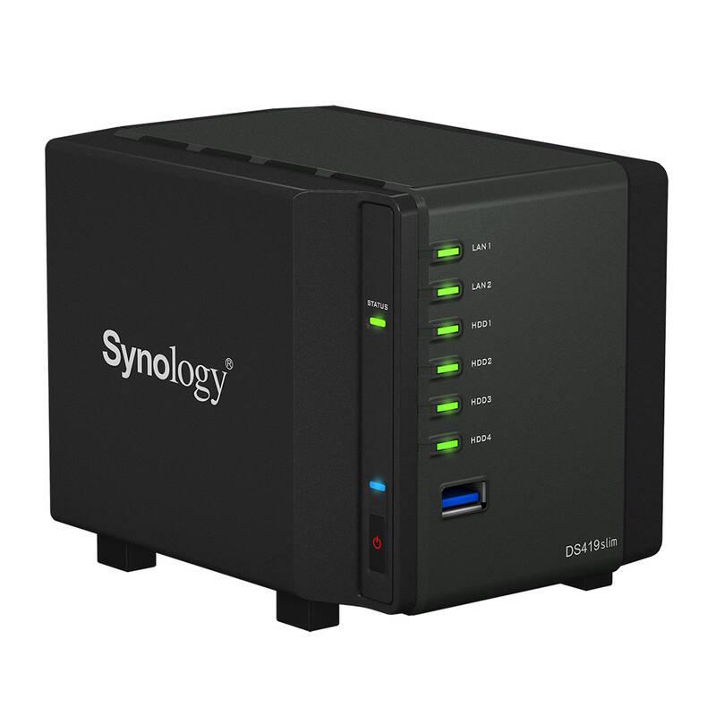 Datové uložiště Synology DS419slim, Datové, uložiště, Synology, DS419slim