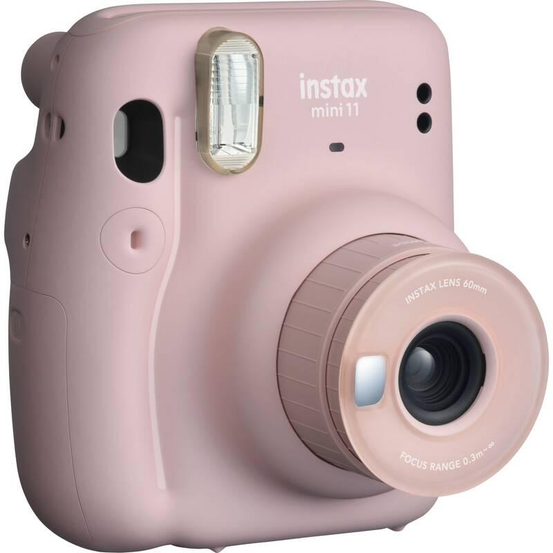 Digitální fotoaparát Fujifilm mini 11 růžový, Digitální, fotoaparát, Fujifilm, mini, 11, růžový