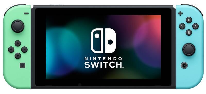 Herní konzole Nintendo Switch s Joy-Con v2 - Animal Crossing bundle