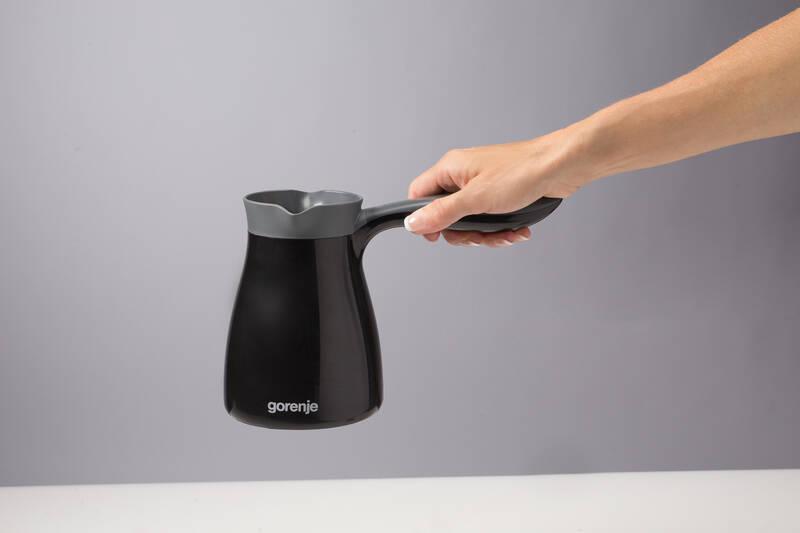 Kávovar pro tureckou kávu Gorenje TCM330B černý