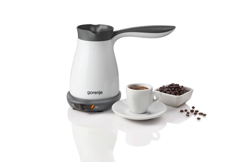Kávovar pro tureckou kávu Gorenje TCM330W bílý, Kávovar, pro, tureckou, kávu, Gorenje, TCM330W, bílý