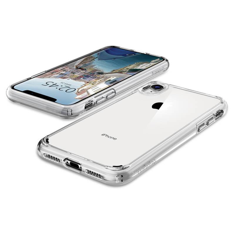 Kryt na mobil Spigen Ultra Hybrid pro Apple iPhone XR průhledný
