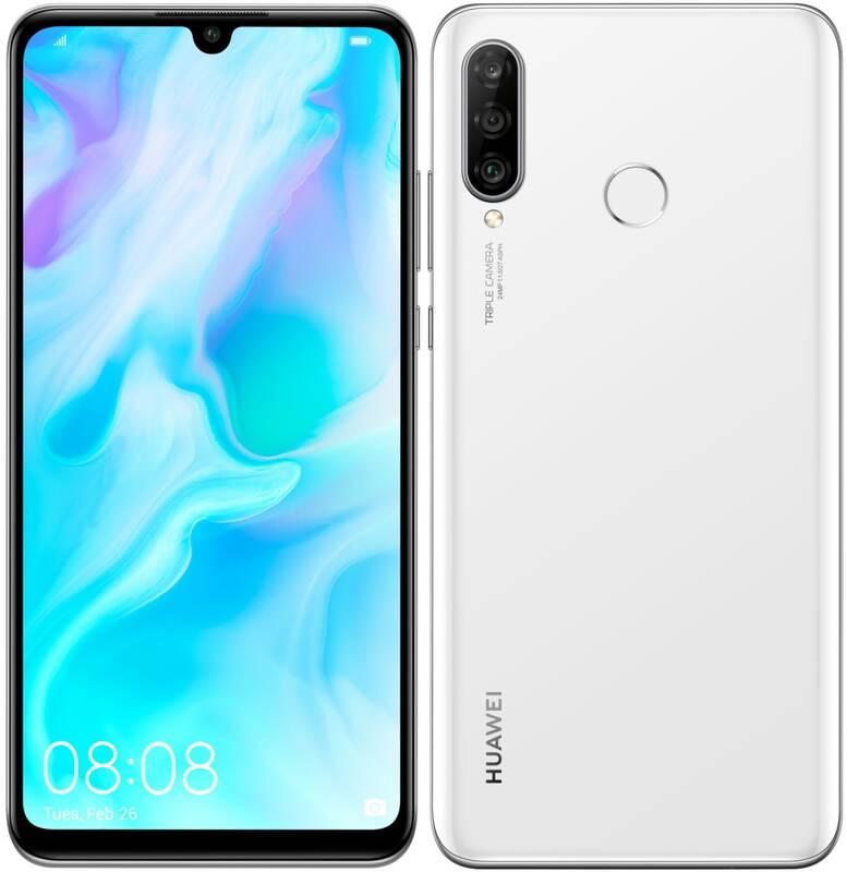 Mobilní telefon Huawei P30 lite 64 GB bílý