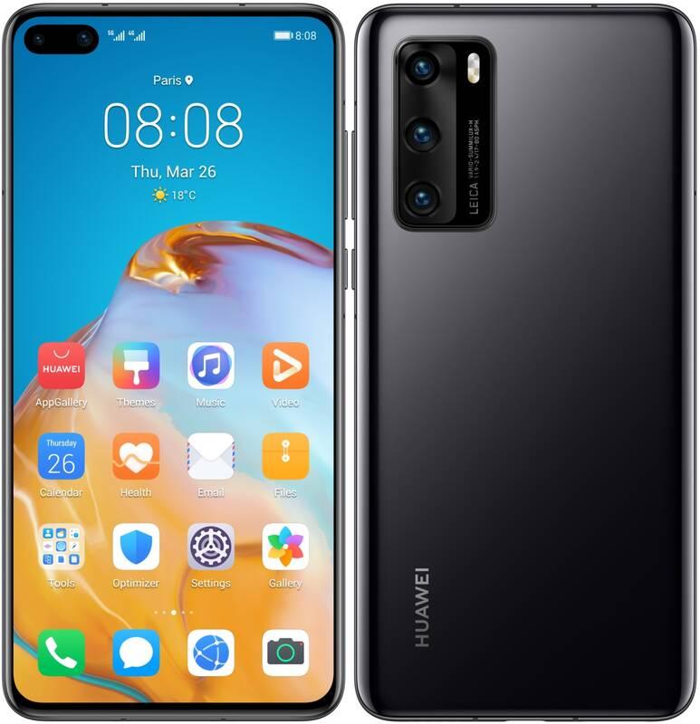 Mobilní telefon Huawei P40 černý