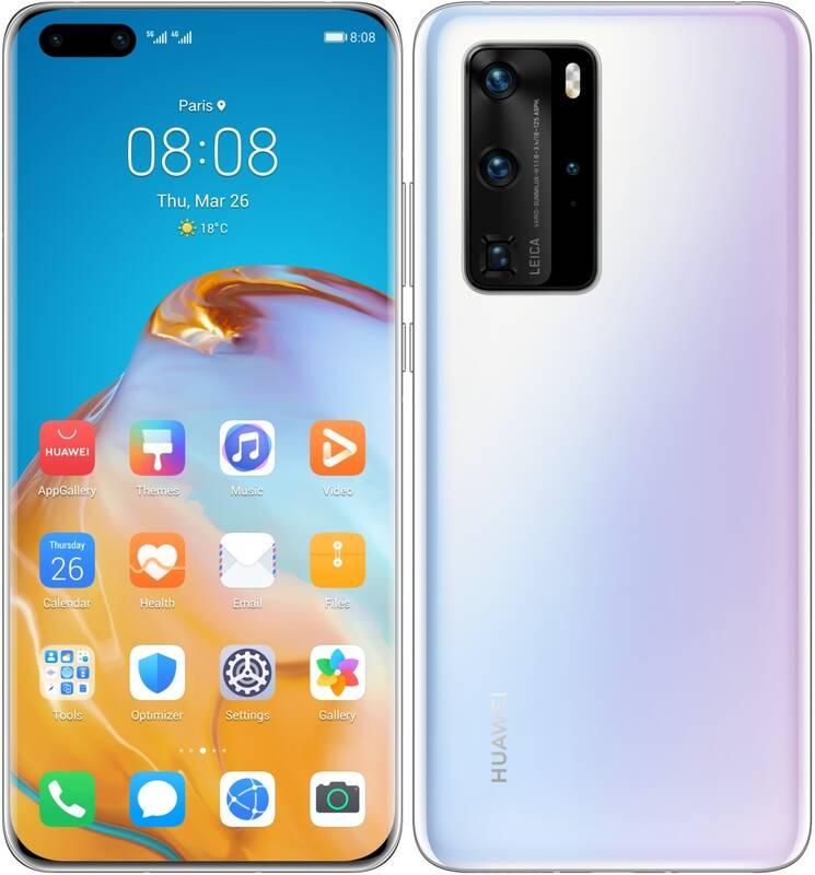 Mobilní telefon Huawei P40 Pro bílý, Mobilní, telefon, Huawei, P40, Pro, bílý