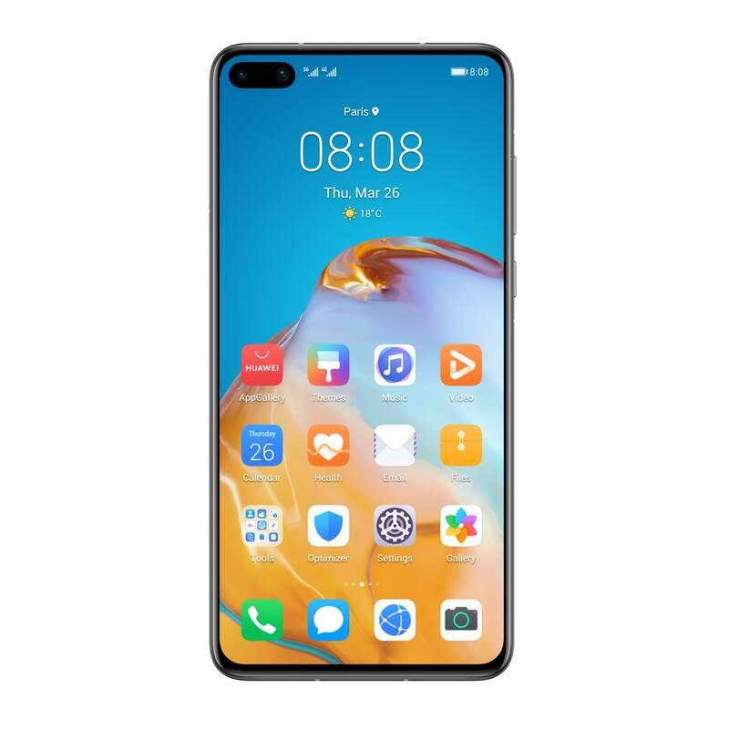 Mobilní telefon Huawei P40 šedý