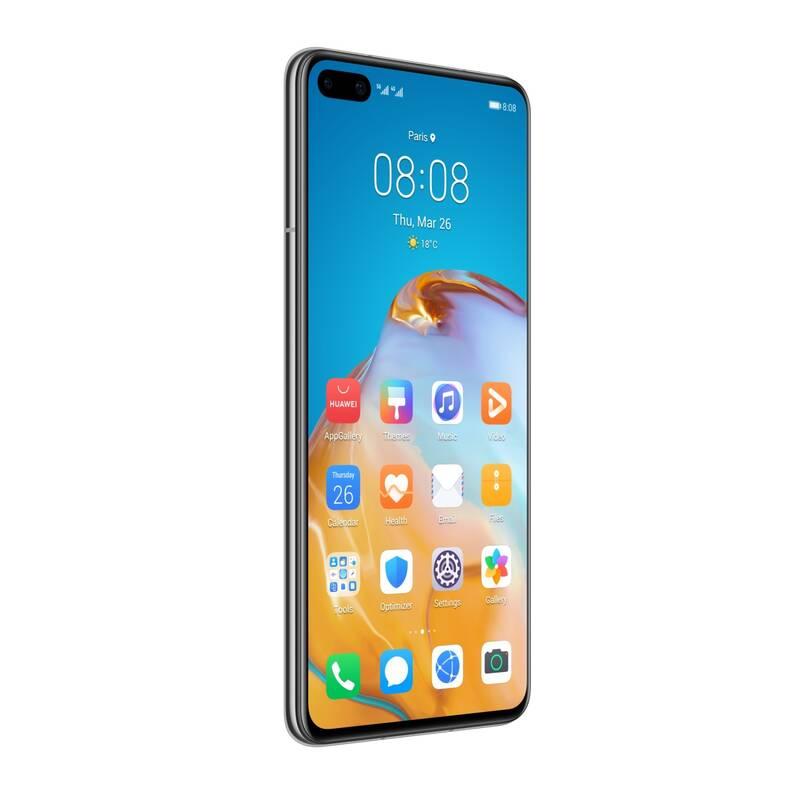 Mobilní telefon Huawei P40 šedý