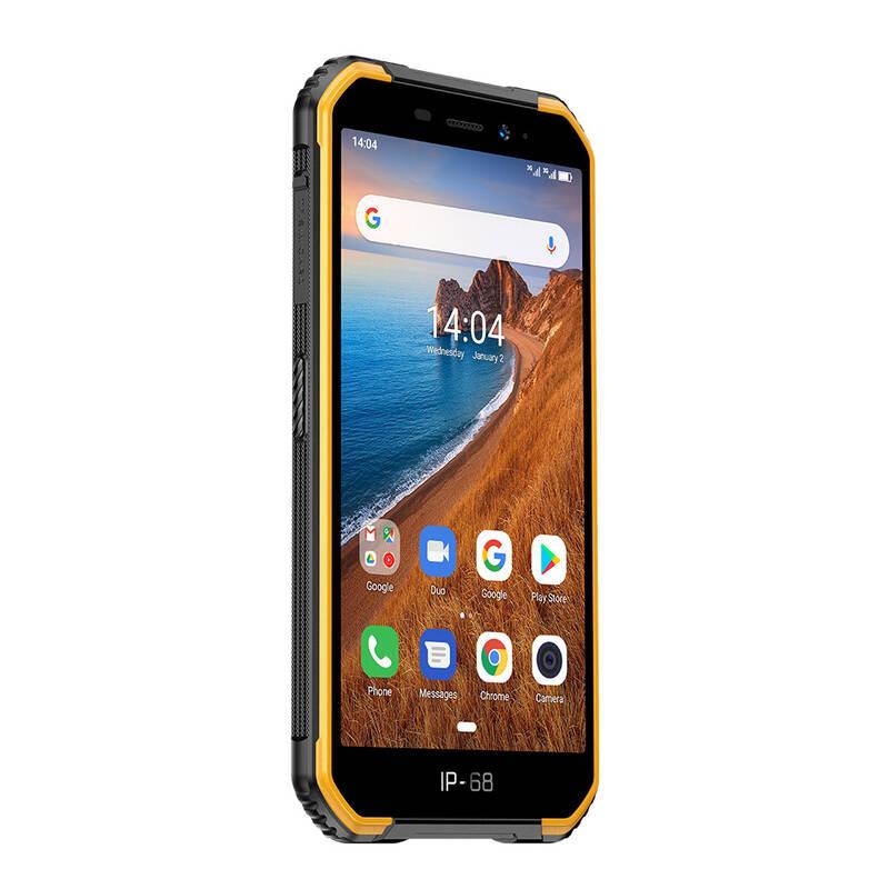 Mobilní telefon UleFone Armor X6 černý oranžový