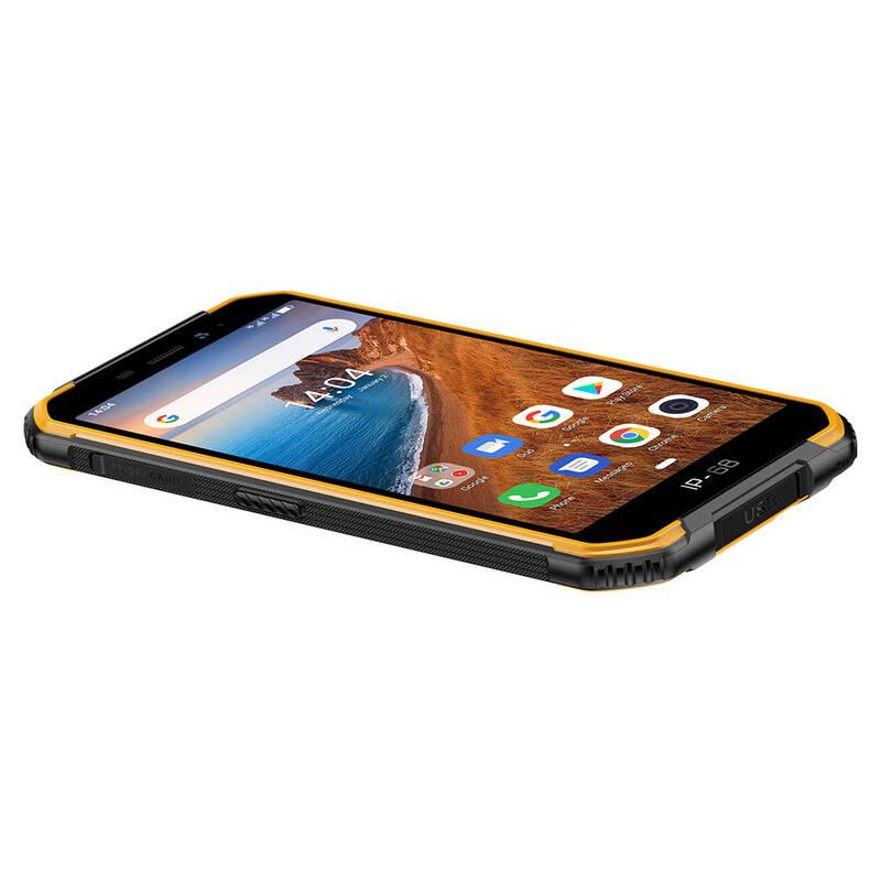 Mobilní telefon UleFone Armor X6 černý oranžový
