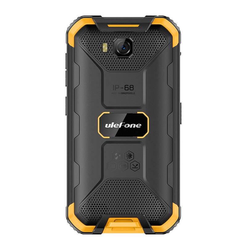 Mobilní telefon UleFone Armor X6 černý oranžový, Mobilní, telefon, UleFone, Armor, X6, černý, oranžový