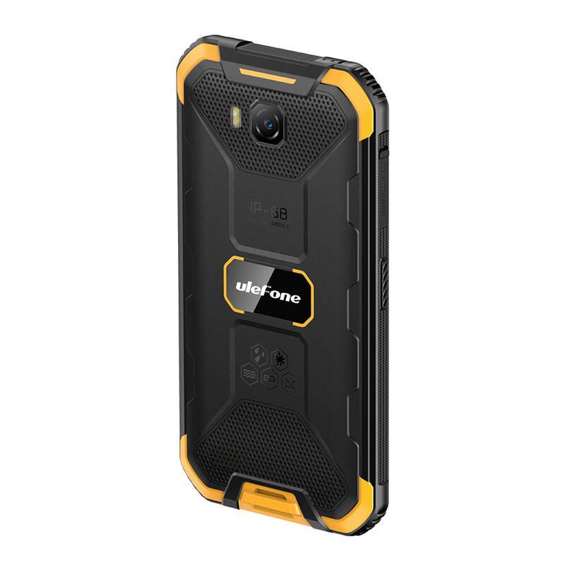 Mobilní telefon UleFone Armor X6 černý oranžový