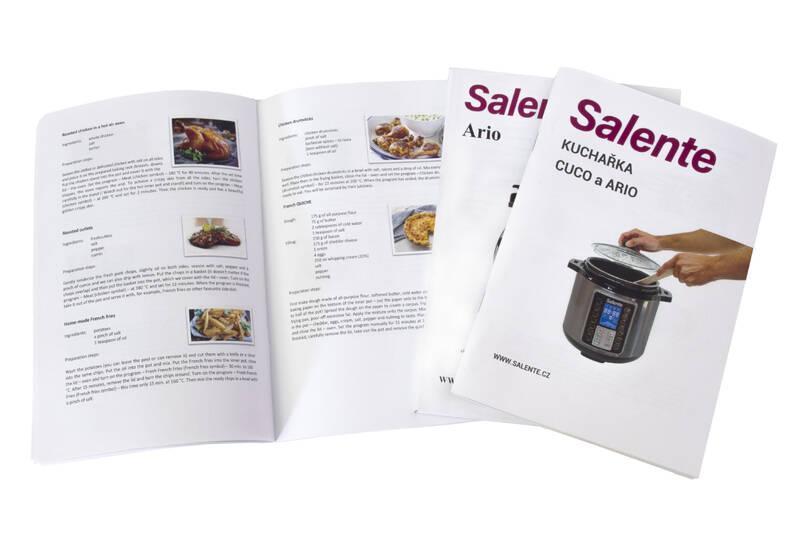 Multifunkční hrnec Salente ARIO černý