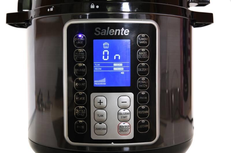 Multifunkční hrnec Salente CUCO černý