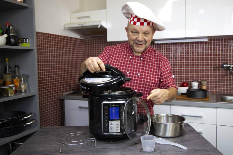 Multifunkční hrnec Salente CUCO černý