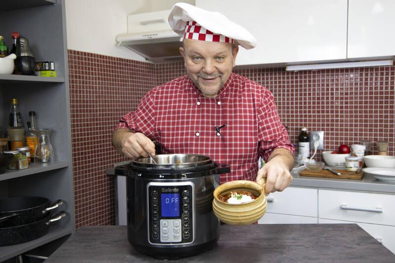 Multifunkční hrnec Salente CUCO černý