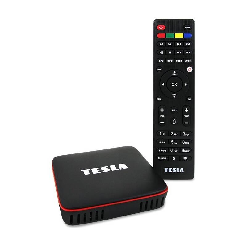 Multimediální centrum Tesla MediaBox Skylink Live TV černý
