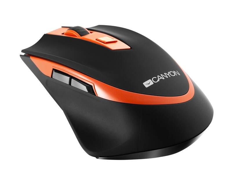 Myš Canyon CNS-CMSW13BO černá oranžová