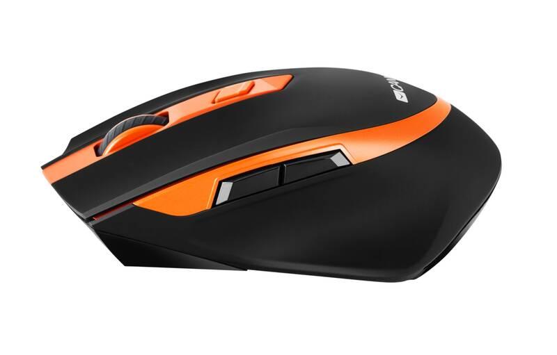 Myš Canyon CNS-CMSW13BO černá oranžová