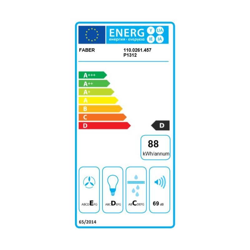 Odsavač par Faber Flexa HIP W A50 bílý