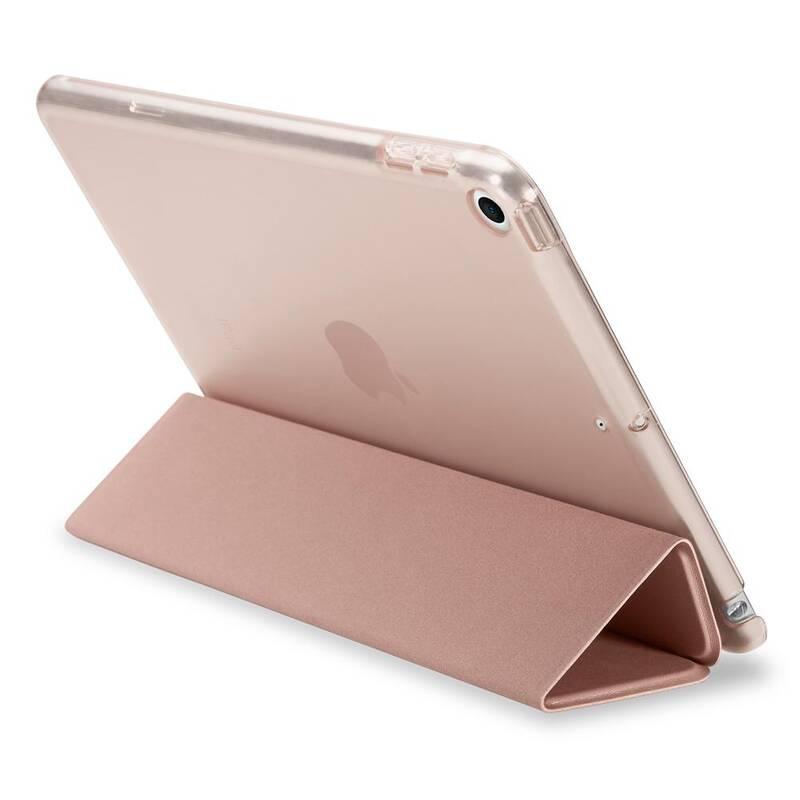 Pouzdro na tablet Spigen Smart Fold Case pro Apple iPad mini 5 2019 růžové