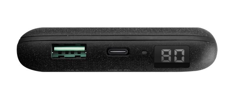 Powerbank Uniq HydeAir View 20000mAh, USB-C PD, bezdrátové nabíjení šedá