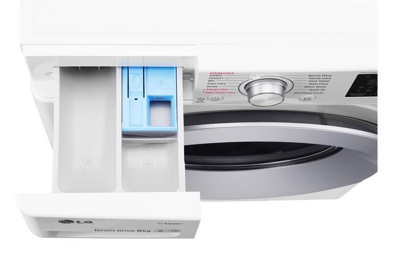 Pračka LG F4TURBO9 bílá barva