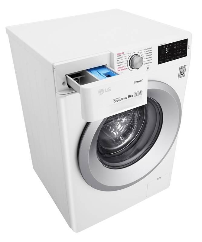 Pračka LG F4TURBO9 bílá barva